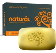 Sabonete Natural Com Extrato De Cúrcuma 80gr - Suavetex