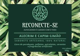 Sabonete Natural de Alecrim e Capim-Limão