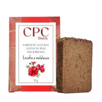 Sabonete Natural de Enxofre e Melaleuca Pele Equilibrada e Sem Acne CPC Beauty