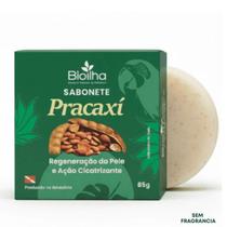 Sabonete Natural de Pracaxi Bioilha Clareador, Cicatrizante e Hidratante 85g