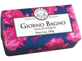 Sabonete Natural em Barra Giorno Bagno Rosas da Bulgária 180g