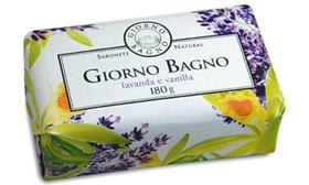 Sabonete Natural Giorno Bagno Lavanda E Baunilha 180G