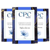 Sabonete Natural Mix Restaurador de 3 Argilas e Aloe Vera CPC Beauty