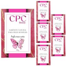 Sabonete Natural Peles Sensíveis com Argila Rosa e Ureia CPC Beauty Sabonete Natural Peles Sensíveis com Argila Rosa e Ureia CPC Beauty