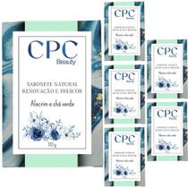 Sabonete Natural Renovação e Frescor com Alecrim e Chá verde CPC Beauty Sabonete Natural Renovação e Frescor com Alecrim e Chá verde CPC Beauty