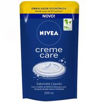 Sabonete Nívea Creme Care Refil Líquido 200ml Sabonete Nívea Creme Care Refil Líquido 200ml