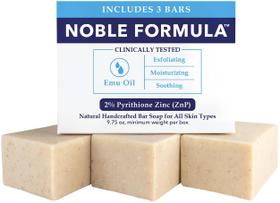 Sabonete Noble Formula 2% Piritionato de Zinco (ZnP) com Óleo de Emu - 275ml