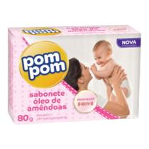 Sabonete Óleo de Amêndoas Hidratação Suave 80g Pompom Sabonete Óleo de Amêndoas Hidratação Suave 80g Pompom