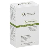 Sabonete Olivella para rosto e corpo, 100% azeite de oliva cru, sem fragrância