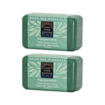 Sabonete One With Nature Peppermint Dead Sea Mineral 200g (pacote com 2) Sabonete One With Nature Peppermint Dead Sea Mineral 200g (pacote com 2)