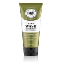 Sabonete para barba Softsheen-Carson Magic 3 em 1 com manteiga de cacau 200 ml