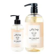 Sabonete para cabelo e corpo Tubby Todd Baby Shampoo, 250 ml e 750 ml, pacote com 2