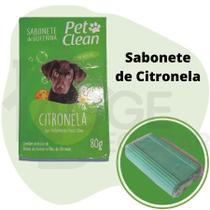 SABONETE PARA CACHORRO 1 UNIDADE 80g PET CLEAN