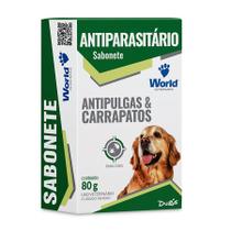 Sabonete Para Cães Dugs 80g World Veterinária