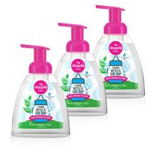 Sabonete para garrafas e pratos Dapple Baby Foaming 384 ml sem perfume