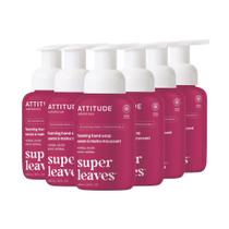 Sabonete para mãos ATTITUDE Foaming Herbal Musk 300 ml (pacote com 6) Sabonete para mãos ATTITUDE Foaming Herbal Musk 300 ml (pacote com 6)