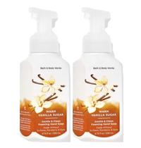 Sabonete para mãos Bath and Body Works Warm Vanilla Sugar 250ml (pacote com 2) Sabonete para mãos Bath and Body Works Warm Vanilla Sugar 250ml (pacote com 2)