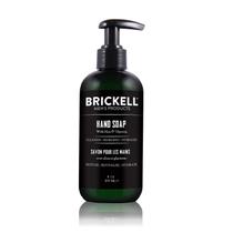 Sabonete para mãos Brickell, hidratante orgânico natural masculino