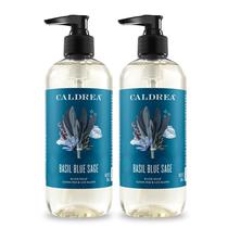 Sabonete para Mãos Caldrea Basil Blue Sage - 2 Unidades de 320ml