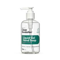 Sabonete para mãos Clean Revolution Liquid Gel Silky Rich 240 ml