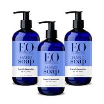 Sabonete para mãos EO, hidratante, sem sulfato, lavanda francesa, pacote com 360 ml
