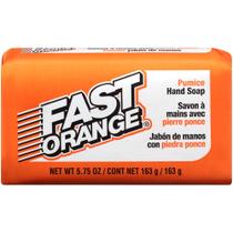 Sabonete para mãos Fast Orange Pumice Bar 170 mL 5,75 onças para automóveis Sabonete para mãos Fast Orange Pumice Bar 170 mL 5,75 onças para automóveis