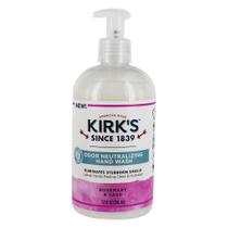 Sabonete para mãos Kirk's natural neutralizante de odores 350 ml de alecrim e sálvia