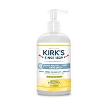 Sabonete para mãos Kirk's, neutralizador de odores, limpo e limão de castela 350 ml Sabonete para mãos Kirk's, neutralizador de odores, limpo e limão de castela 350 ml