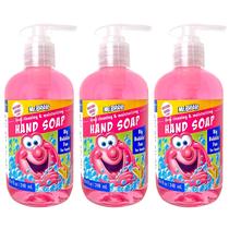 Sabonete para mãos Mr. Bubble Kids Hidratante Aloe Vera 250mL x3