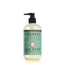 Sabonete para mãos MRS. MEYER'S CLEAN DAY Basil 370mL com óleos essenciais Sabonete para mãos MRS. MEYER'S CLEAN DAY Basil 370mL com óleos essenciais