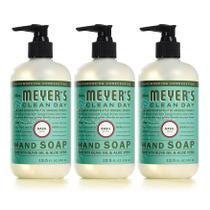 Sabonete para mãos MRS. MEYER'S CLEAN DAY Basil 370ml - pacote com 3