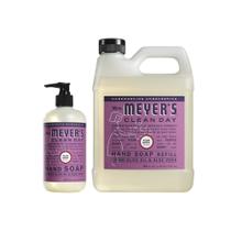 Sabonete para mãos Mrs. Meyer's Liquid Plum Berry 975mL + 385mL 2 CT Sabonete para mãos Mrs. Meyer's Liquid Plum Berry 975mL + 385mL 2 CT