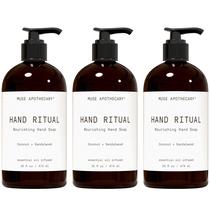 Sabonete para mãos Muse Apothecary Hand Ritual 480 ml de coco e sândalo Sabonete para mãos Muse Apothecary Hand Ritual 480 ml de coco e sândalo