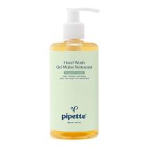 Sabonete para mãos Pipette Sabonete hidratante para pele seca e sensível com fragrância hidratante de esqualano, bergamota e limão, bomba de 9,4 fl oz