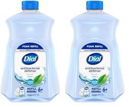 Sabonete para mãos, refil, antibacteriano, água de nascente, 1,5 L x 2