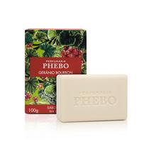 Sabonete Perfumaria Phebo Geranio Bourbon, Barra, 1 Unidade Com 100G