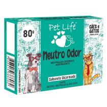 Sabonete Pet Life Neutro Odor para Cães e Gatos - 80 g