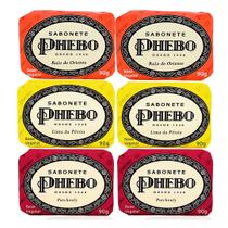Sabonete Phebo Kit 6und 90G Prosperidade, Proteção e Renovação Sabonete Phebo Kit 6und 90G Prosperidade, Proteção e Renovação