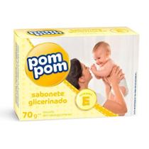 Sabonete Pom-Pom Glicerinado 70g Embalagem com 12 Unidades - Pom Pom