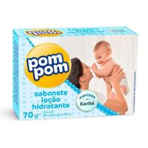 Sabonete Pom-Pom Hidratante 70g Embalagem com 12 Unidades Sabonete Pom-Pom Hidratante 70g Embalagem com 12 Unidades