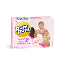Sabonete Pom Pom Infantil Loção Hidratante Óleo de Amêndoas 70g Sabonete Pom Pom Infantil Loção Hidratante Óleo de Amêndoas 70g