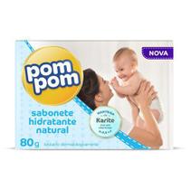 Sabonete Pom Pom Loção Hidratante 80G - 5 unidades