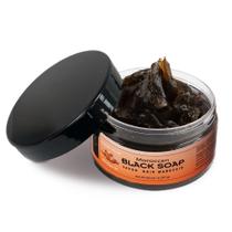 Sabonete preto Zakia's Morocco Beldi Soap Amber Musk 226g Sabonete preto Zakia's Morocco Beldi Soap Amber Musk 226g