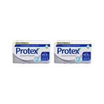 Sabonete Protex 85G Com 6Un Limpeza Profunda - Kit C/2Un