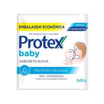 Sabonete Protex Baby Suave Proteção Delicada 3 Und