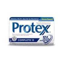 Sabonete Protex Complete 12 Antibacteriano 85g Embalagem com 12 Unidades