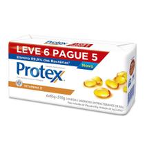 Sabonete Protex Vitamina E 85g cada Leve 6 Pague 5