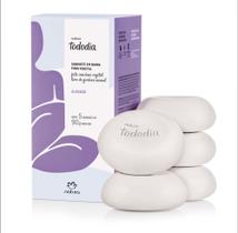Sabonete Puro Vegetal em Barra Tododia Algodão - 5x90g Sabonete Puro Vegetal em Barra Tododia Algodão - 5x90g