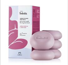 Sabonete Puro Vegetal em Barra Tododia Amora Vermelha e Jabuticaba - 5x90g Sabonete Puro Vegetal em Barra Tododia Amora Vermelha e Jabuticaba - 5x90g