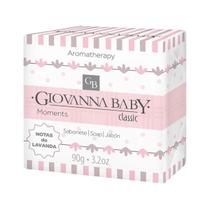 Sabonete Retangular Lavanda Classic Giovanna Baby Moments90g